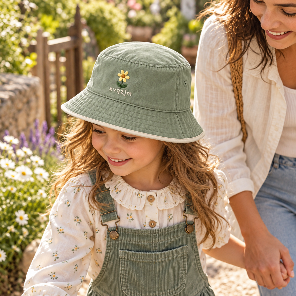 XVQZJM Little Garden Bucket Hat — lifestyle view