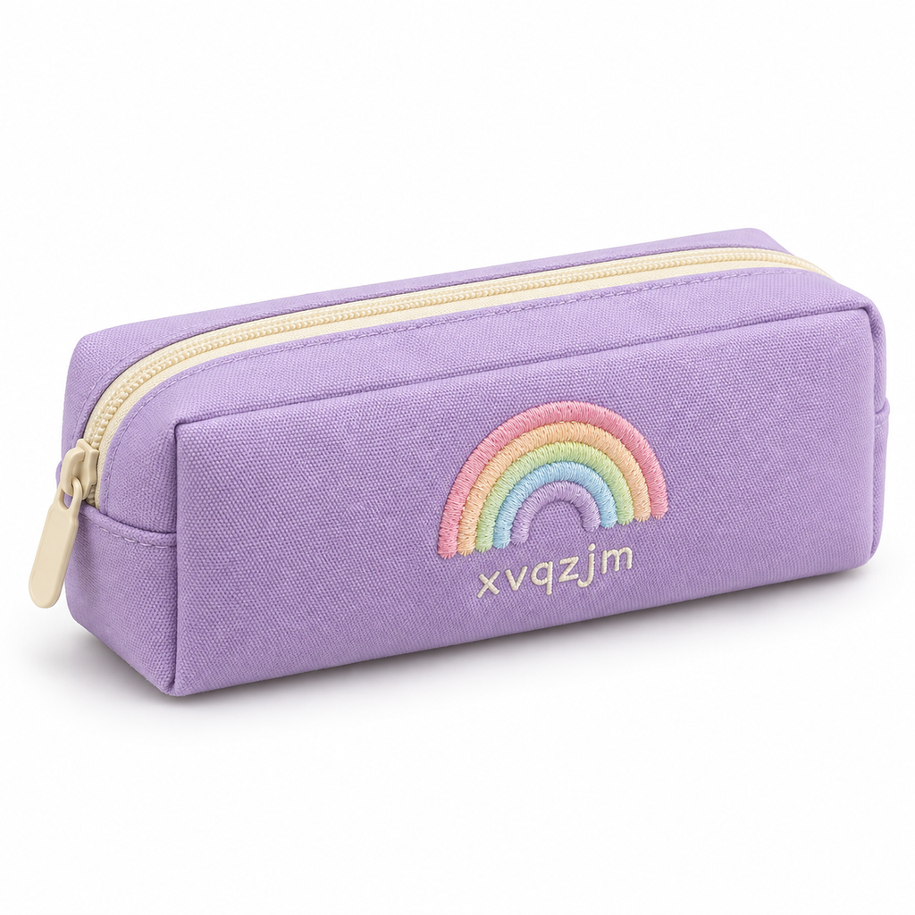 XVQZJM Rainbow Desk Pencil Case — main view