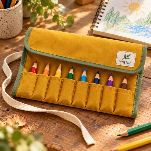 XVQZJM Adventure Art Supply Roll — lifestyle view