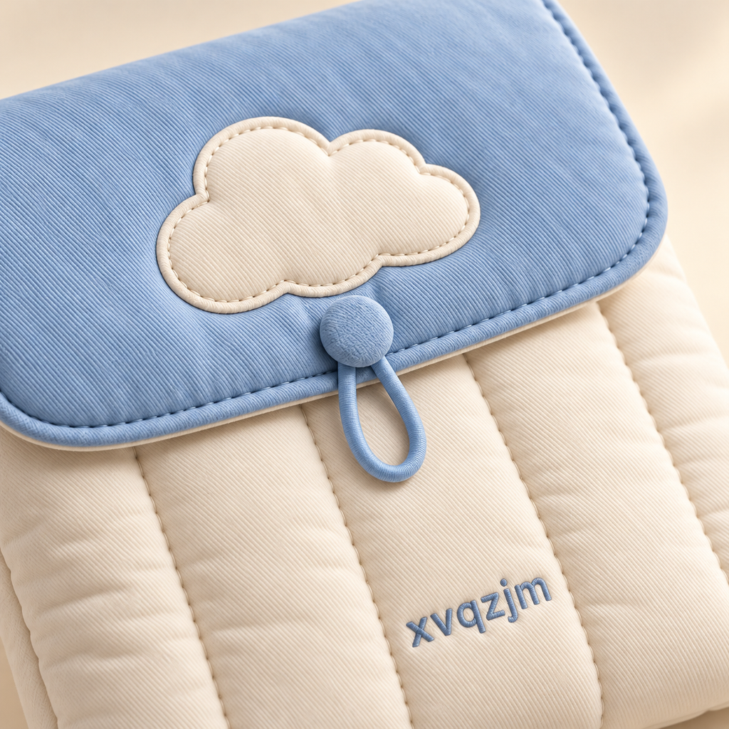 XVQZJM Cloud Pocket Book Sleeve — detail view