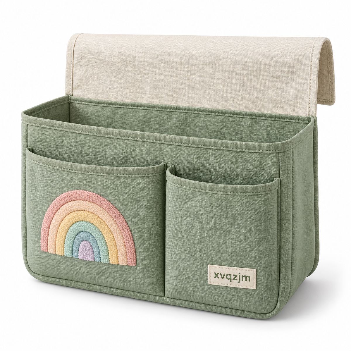 XVQZJM Rainbow Bedside Pocket Caddy — main view